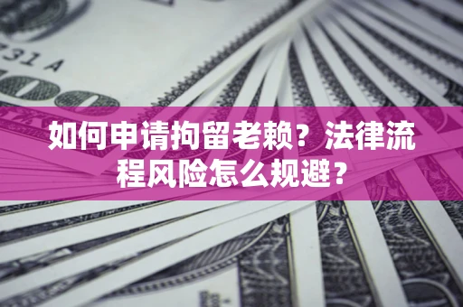 济南如何申请拘留老赖？法律流程风险怎么规避？