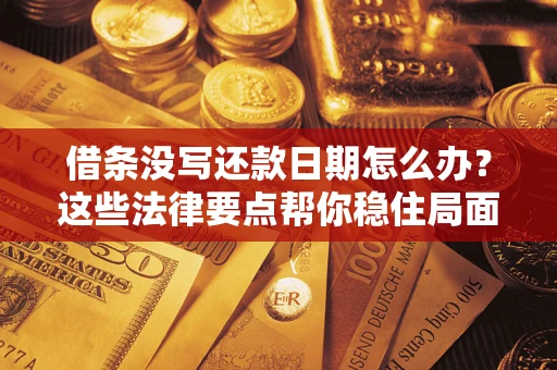 济南借条没写还款日期怎么办？这些法律要点帮你稳住局面