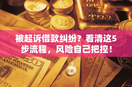 济南被起诉借款纠纷？看清这5步流程，风险自己把控！