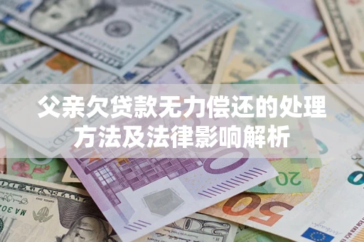 济南父亲欠贷款无力偿还的处理方法及法律影响解析