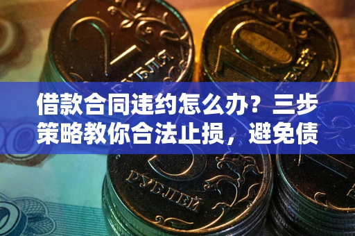 济南借款合同违约怎么办？三步策略教你合法止损，避免债务危机升级